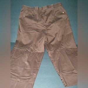 Koret‎ Pants Womens Chocolate Brown Capris Size 16